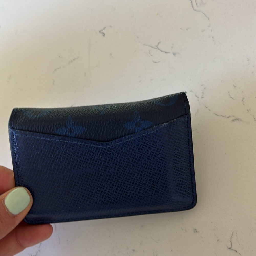 LV blue wallet - Picture 2 of 12